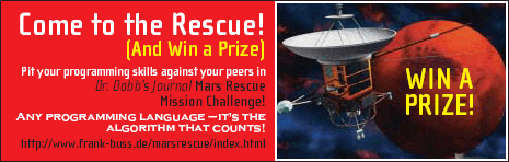 Mars Rescue Mission Challenge